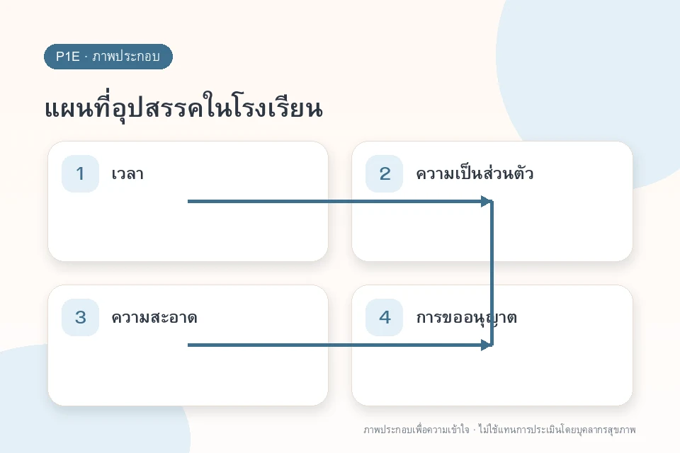แผนที่อุปสรรคในโรงเรียน